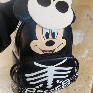 Skeleton mickey loungefly